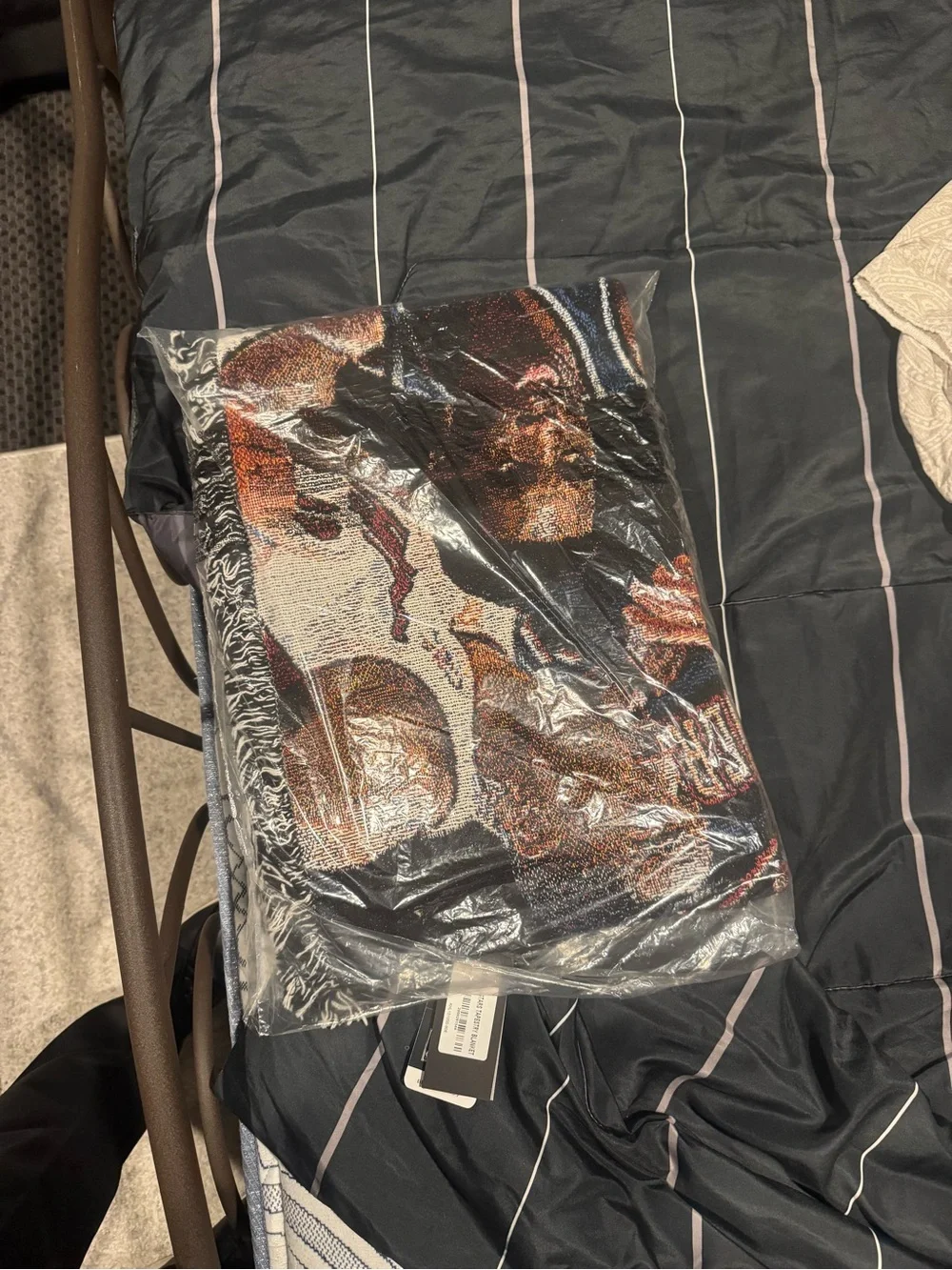Kith Multicolor Fringe Tapestry Blanket